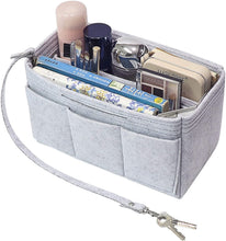 
                        
                          गैलरी व्यूवर में इमेज लोड करें, Purse Handbag Organizer Insert, MISIXILE Felt Bag Organizer with Handles
                        
                      