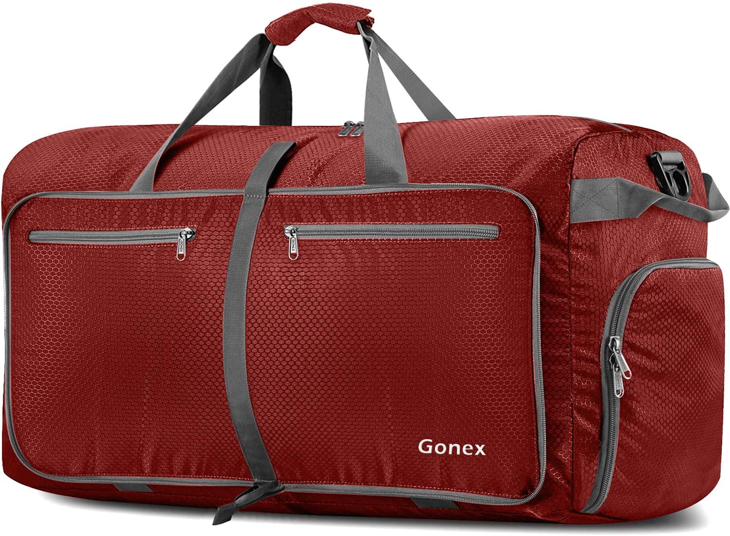 Gonex 150L Travel Duffel Bag Foldable Extra Large Duffle Bag XL Heavy Duty for Men Women for Luggage Shopping Gray