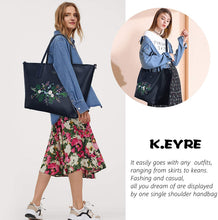 
                        
                          Cargar imagen en el visor de la galería, K.EYRE Women's Soft Faux Leather Tote Bag Purse Handbags Wallet Tote Shoulder Bag Purse Large Capacity
                        
                      