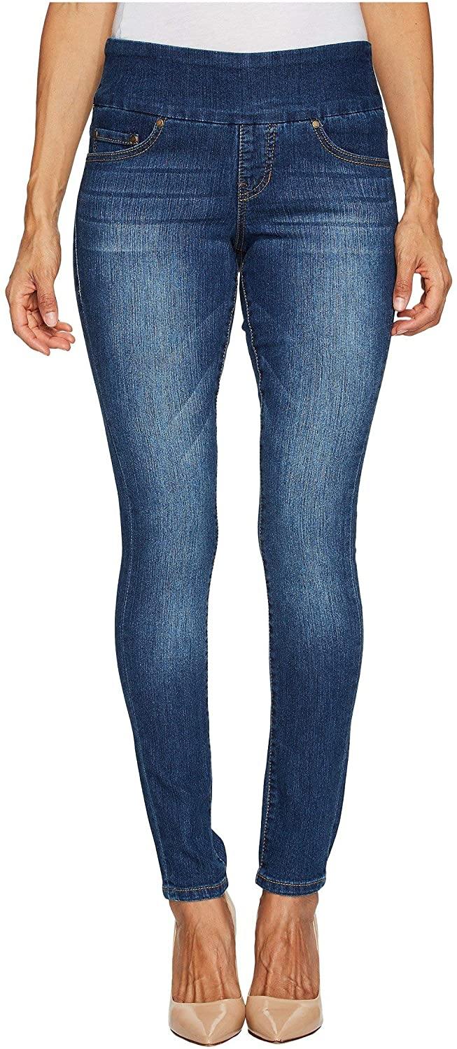 Jag Jeans Women's Petite Nora Skinny Pull on Jean in Supreme Denim