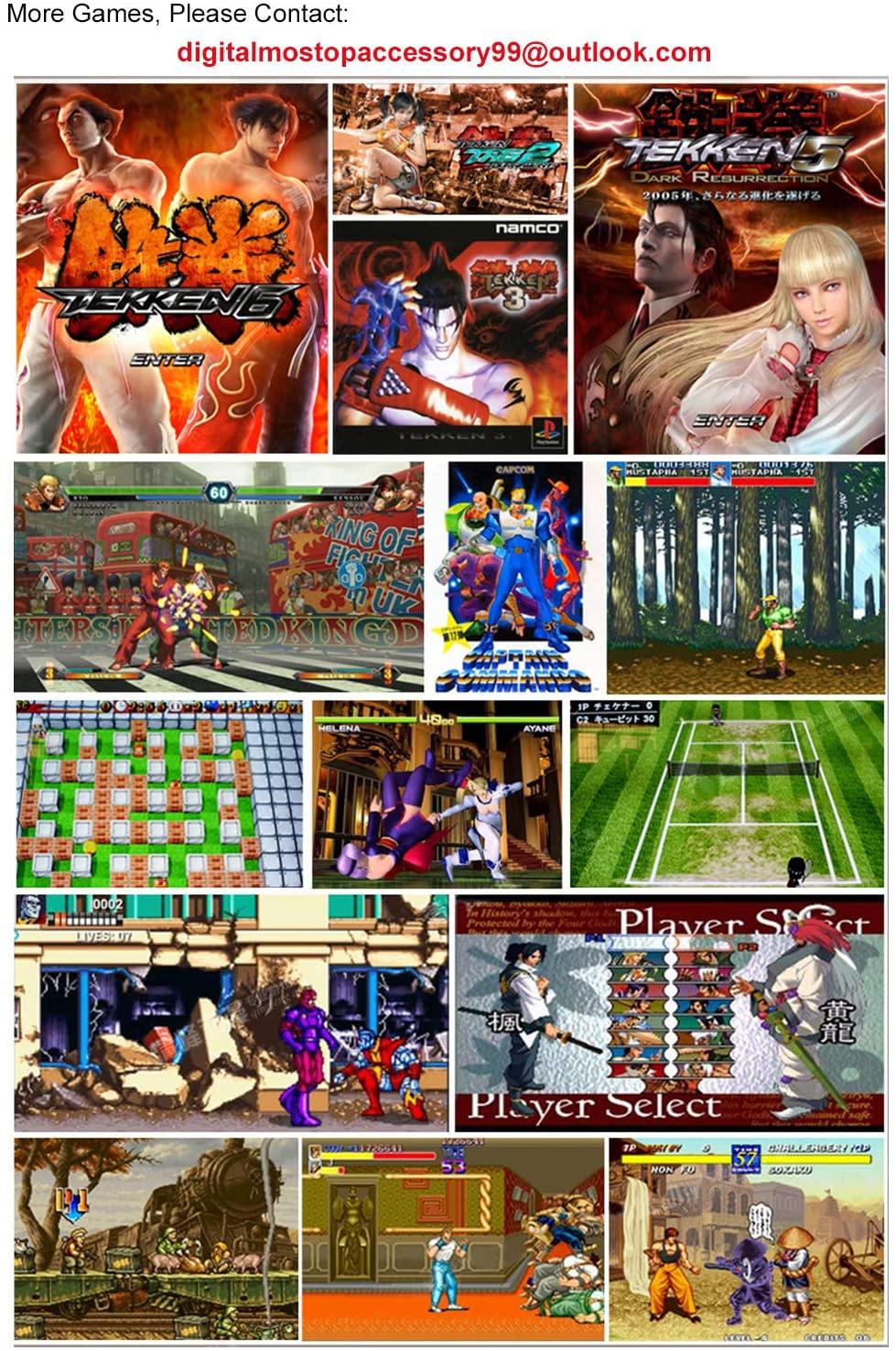 MOSTOP 3D & 2D Arcade Video Game Console 2680 Games in 1 Pandora's Box 180 3D Games 1080P HD 2 Players Arcade Machine - JOY2ESpree