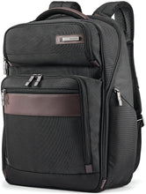 
                        
                          गैलरी व्यूवर में इमेज लोड करें, Samsonite Kombi Business Backpack, Black/Brown, 17.5 x 12 x 7-Inch
                        
                      