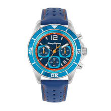 
                        
                          將圖片載入圖庫檢視器 Tommy Bahama Men's Stainless Steel Japanese Quartz Leather Calfskin Strap, Blue, 20 Casual Watch (Model: 304361SLV040)
                        
                      