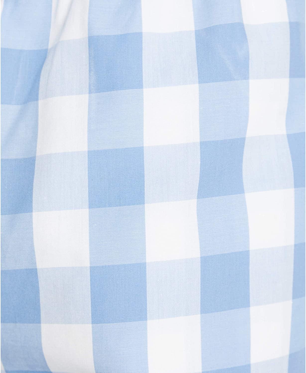 Nautica Men's Soft Woven 100% Cotton Elastic Waistband Sleep Pajama Short - JOY2ESpree