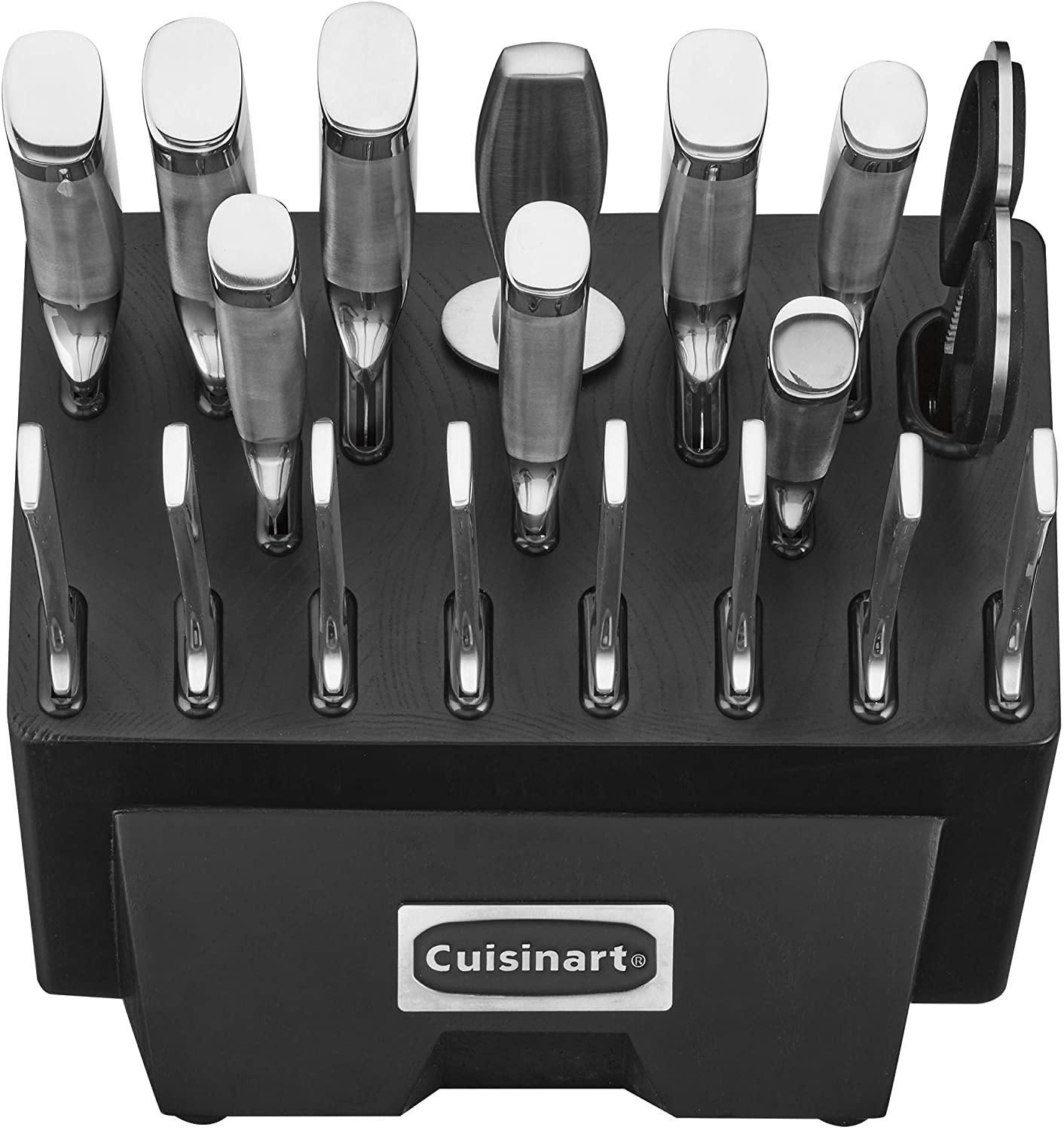 Cuisinart C77SS-19P Normandy 19 Piece Cutlery Block Set, Stainless Steel - JOY2ESpree