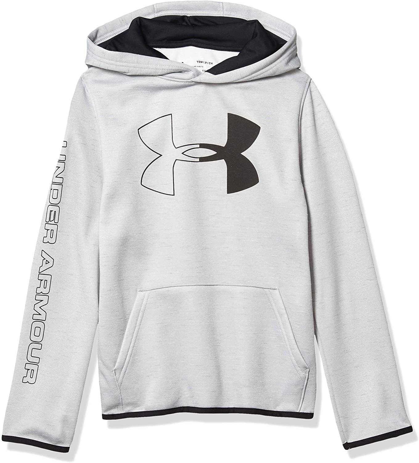 Under Armour Boys' Fleece Branded Hoodie