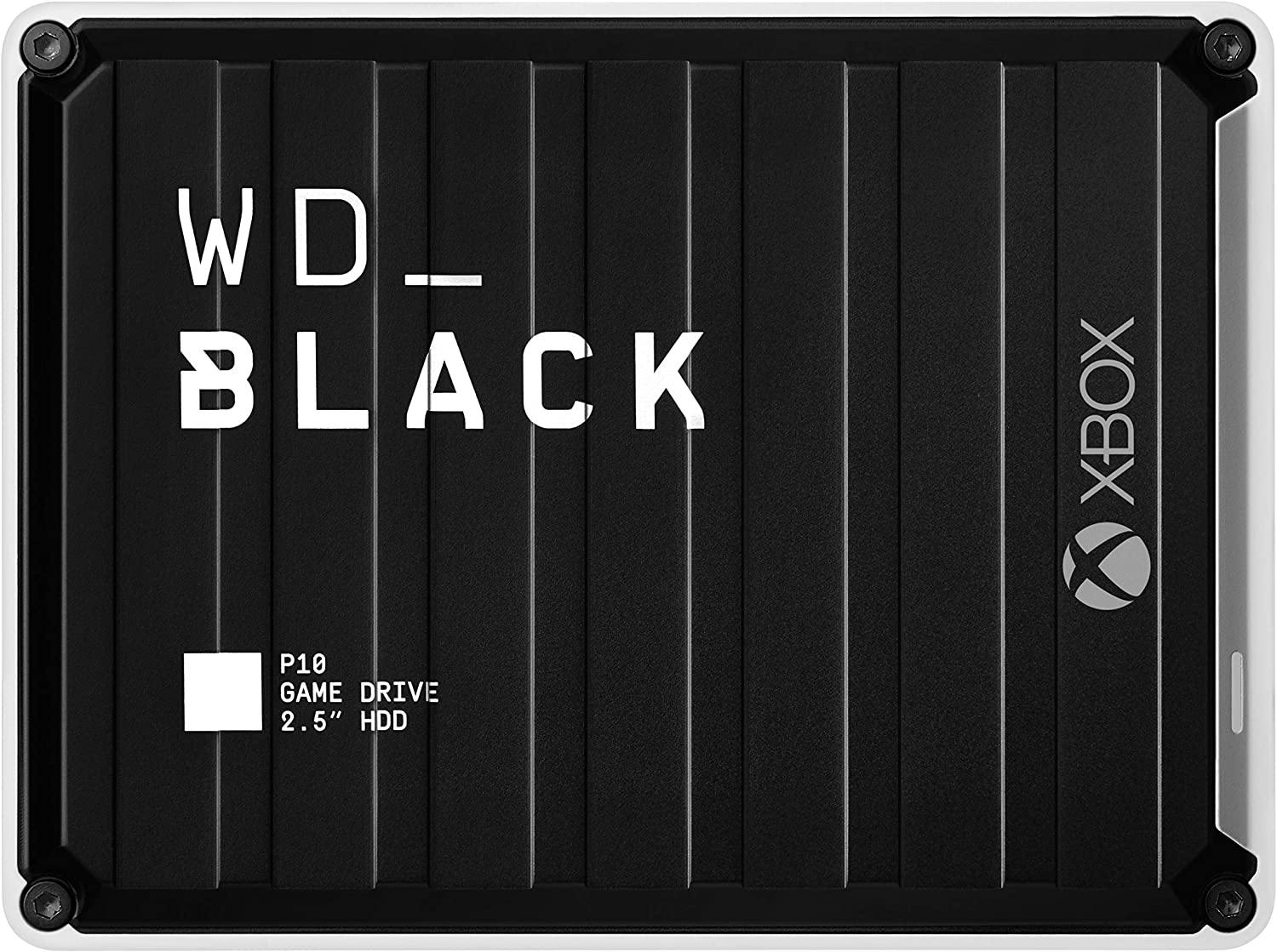 WD_Black 5TB P10 Game Drive, Portable External Hard Drive HDD, Compatible with Playstation, Xbox, PC, & Mac - WDBA3A0050BBK-WESN - JOY2ESpree