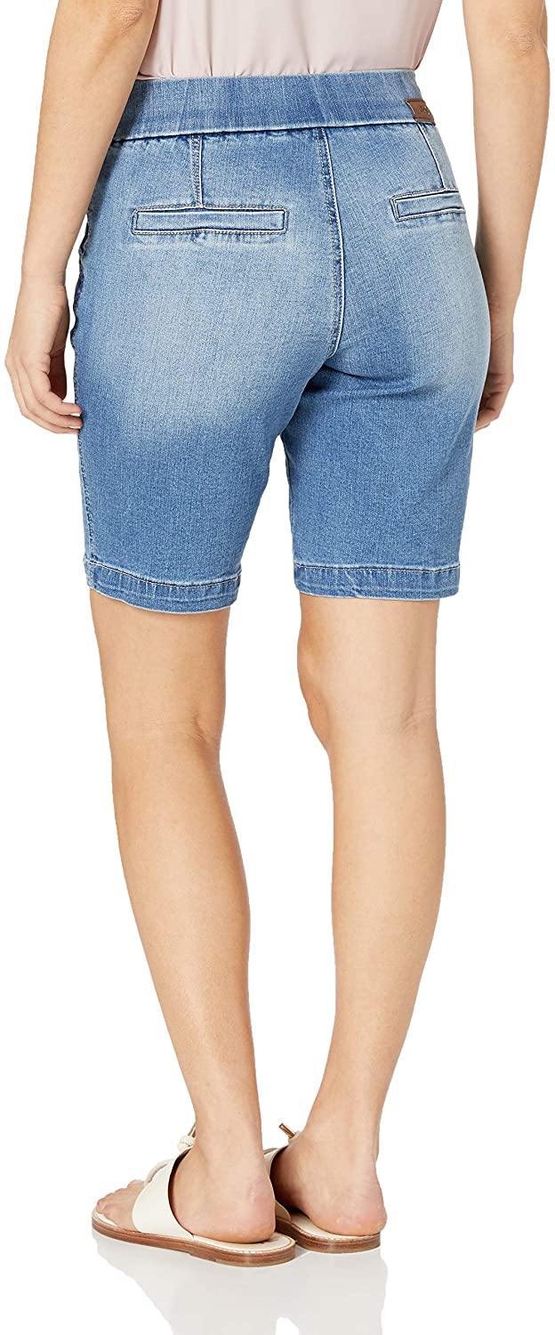 Jag Jeans Women's Petite Gracie Pull on Bermuda Short
