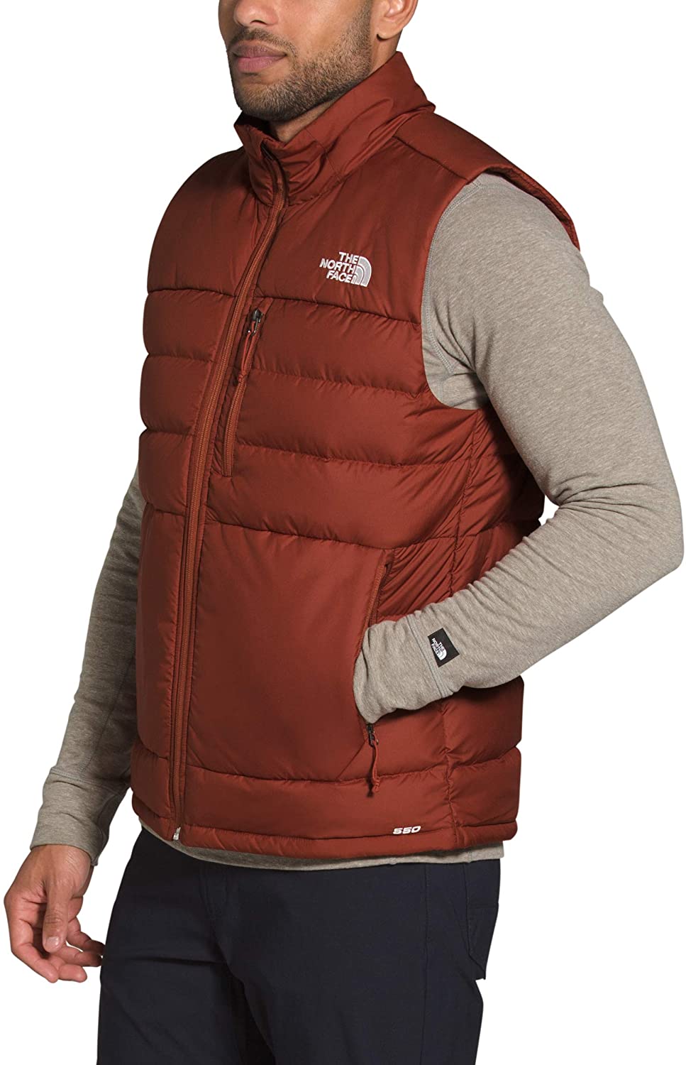 The North Face Men's Aconcagua Insulated Vest - Sleeveless Puffer Vest for Men
