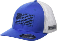 
                        
                          Muat gambar ke penampil Galeri, Columbia Unisex-Adult PFG Mesh Fish Flag Ball Cap
                        
                      
