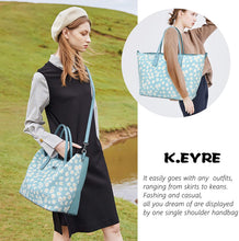 
                        
                          Cargar imagen en el visor de la galería, K.EYRE Women's Soft Faux Leather Tote Bag Purse Handbags Wallet Tote Shoulder Bag Purse Large Capacity
                        
                      