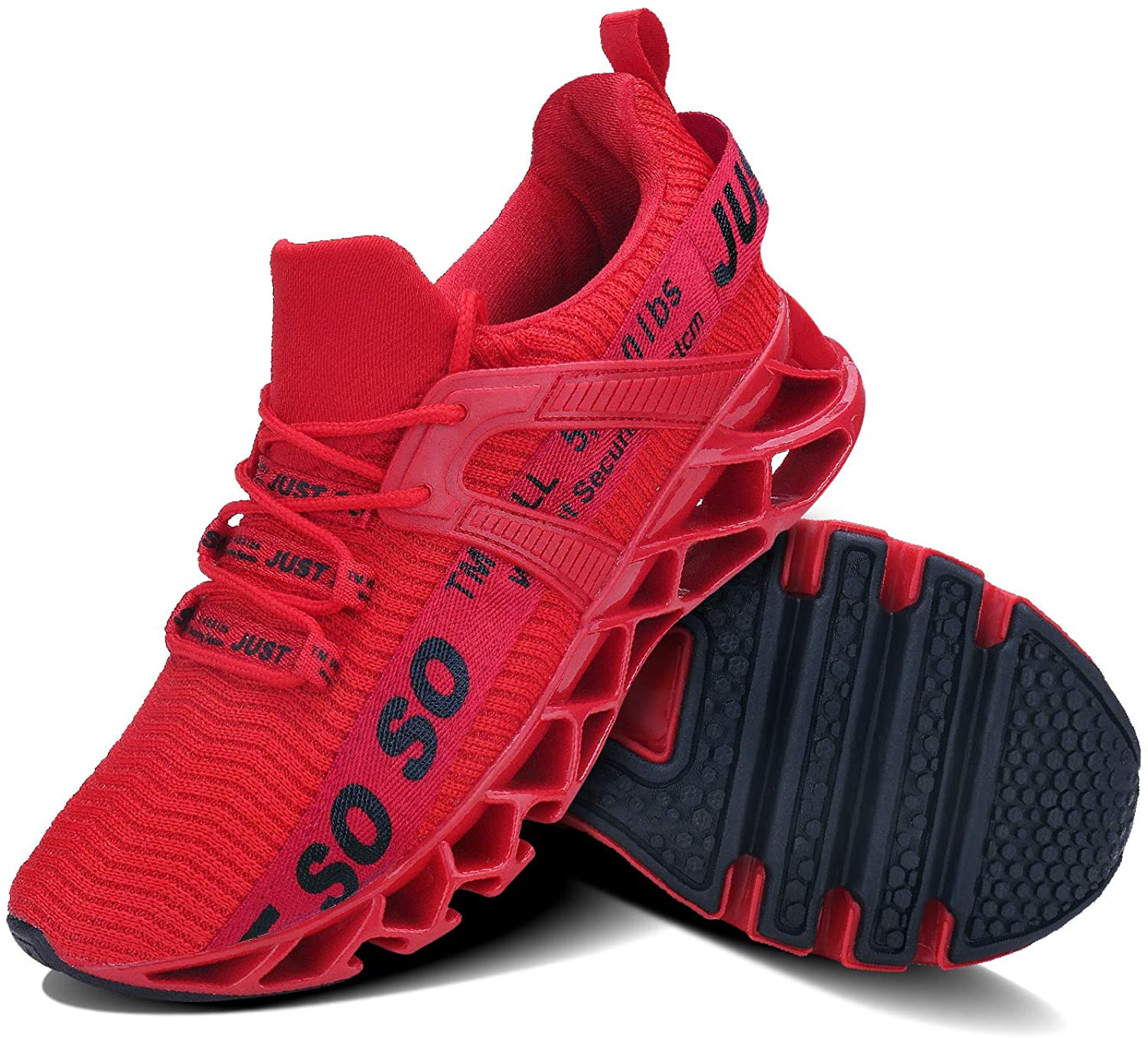 UMYOGO Mens Athletic Walking Blade Running Tennis Shoes Fashion Sneakers
