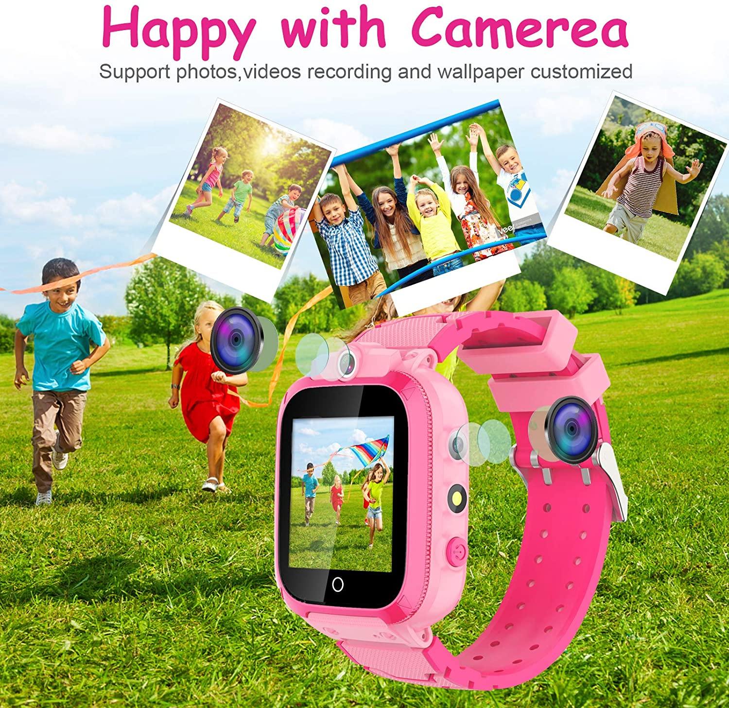 CMKJ Kids Smart Watch for Boys Girls, Children’s Touchscreen Gaming Smartwatch - JOY2ESpree