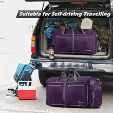 
                        
                          画像をギャラリービューアに読み込む, Gonex 150L Travel Duffel Bag Foldable Extra Large Duffle Bag XL Heavy Duty for Men Women for Luggage Shopping Gray
                        
                      