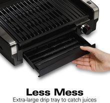 
                        
                          Cargar imagen en el visor de la galería, Hamilton Beach Electric Indoor Searing Grill with Viewing Window and Removable Easy-to-Clean Nonstick Plate - JOY2ESpree
                        
                      