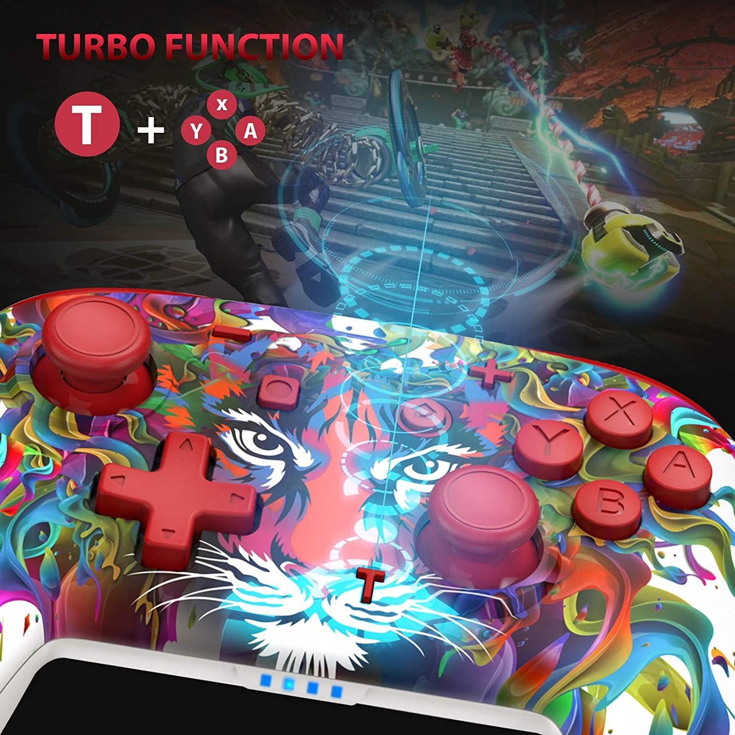 REDSTORM Controller for Nintendo Switch, Wireless Pro Controller for Switch Lite - JOY2ESpree