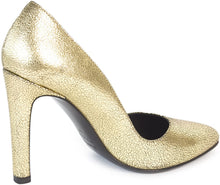 
                        
                          Load image into Gallery viewer, MaxMara Women's Zufolo Metallic Leather Pumps - JOY2ESpree
                        
                      