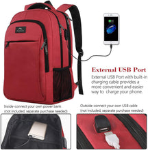 
                        
                          Cargar imagen en el visor de la galería, Matein Travel Laptop Backpack, Business Anti Theft Slim Durable Laptops Backpack
                        
                      