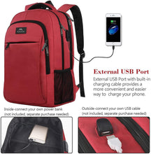 
                        
                          Load image into Gallery viewer, Matein Travel Laptop Backpack, Business Anti Theft Slim Durable Laptops Backpack - JOY2ESpree
                        
                      