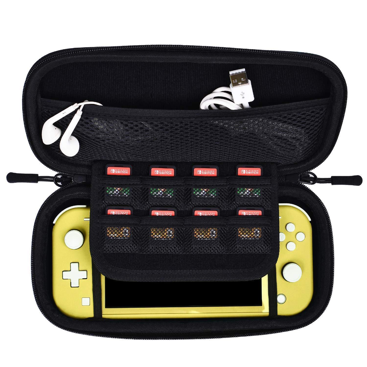 Carry Case for Nintendo Switch Lite - LOGROTATE Portable Hard Shell Travel Carrying Bag - JOY2ESpree