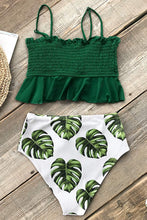 
                        
                          Muat gambar ke penampil Galeri, CUPSHE Women's High Waist Bikini Swimsuit Ruffle Smock Floral Print Two Piece Bathing Suit
                        
                      