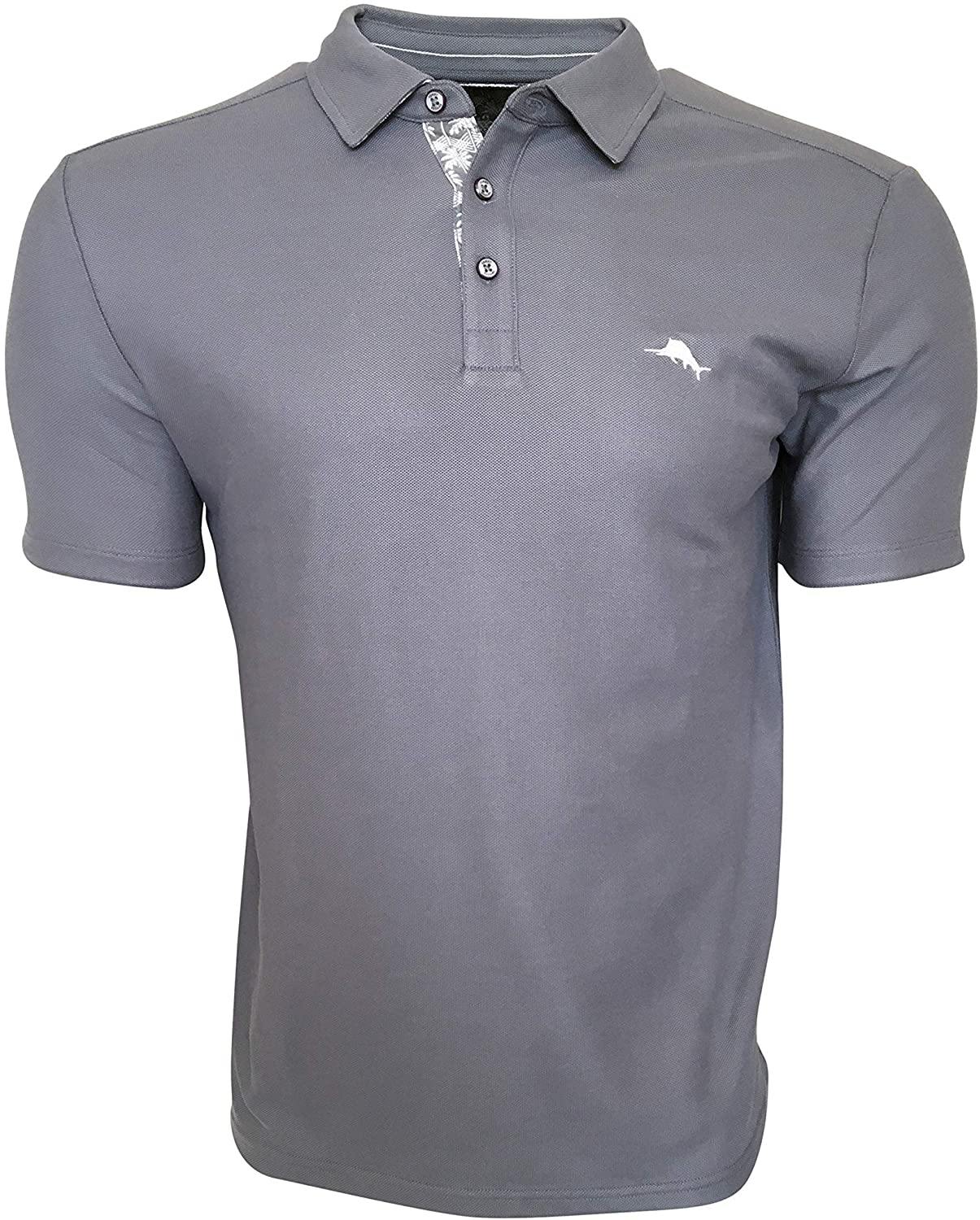Tommy Bahama Men's Polo Shirt 5'Oclock Palms Cotton/Polyester Blend - JOY2ESpree