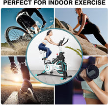 
                        
                          Load image into Gallery viewer, Afully Indoor Exercise Bikes Stationary, Fitness Bike Upright Cycling Belt Drive - JOY2ESpree
                        
                      