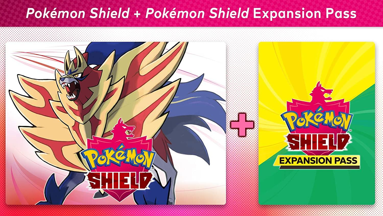 Pokemon Shield + Pokemon Shield Expansion Pass - Nintendo Switch - JOY2ESpree