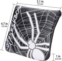 
                        
                          Load image into Gallery viewer, caiobob mytag Golf Mallet Putter Spider X Headcover with Hoop&amp;Loop Closure - JOY2ESpree
                        
                      