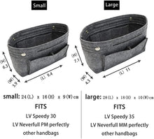 
                        
                          Muat gambar ke penampil Galeri, MISIXILE Felt Purse Organizer Insert Handbag Organizer,Tote Bag in Bag Organizer Fits Speedy Neverfull with Handles Keychain
                        
                      