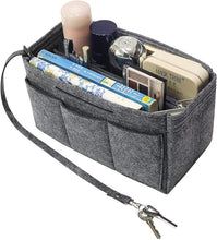 
                        
                          गैलरी व्यूवर में इमेज लोड करें, Purse Handbag Organizer Insert, MISIXILE Felt Bag Organizer with Handles
                        
                      