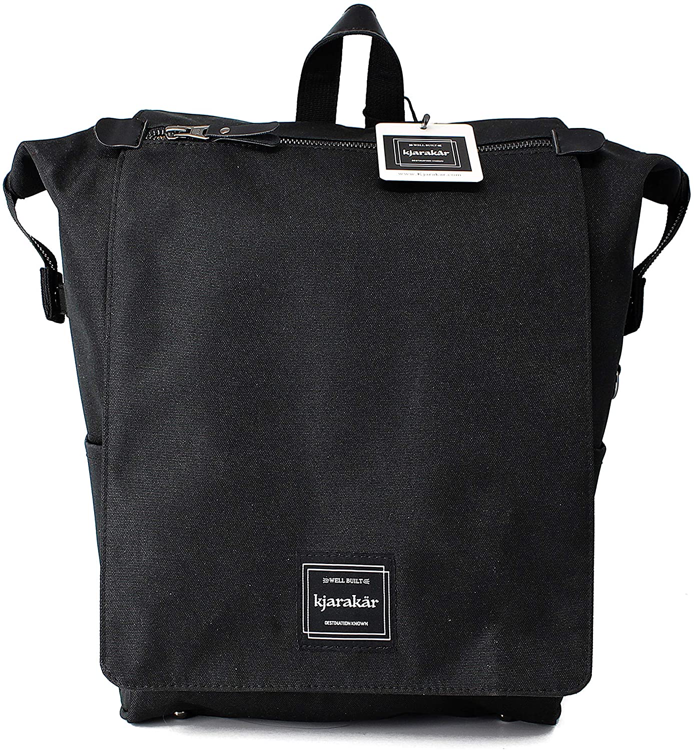 KJARAKÄR Backpack | Classic & Premium Styles | Metal Zippers | Leather Accessories | Gym, Work, School, Diaper Bag