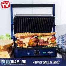 
                        
                          गैलरी व्यूवर में इमेज लोड करें, Blue Diamond Cookware Sizzle Griddle Ceramic Nonstick Electric Griddle - JOY2ESpree
                        
                      