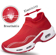 
                        
                          Muat gambar ke penampil Galeri, PDBQ Women's Walking Shoes Sock Sneakers Mesh Slip On Air Cushion Nurse Shoes Platform Loafers Breathable Lightweight Comfortable Socks Shoes
                        
                      