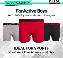 
                        
                          將圖片載入圖庫檢視器 B.U.M. Equipment Boys Performance Dry-Fit Compression Boxer Briefs (3 Pack) - JOY2ESpree
                        
                      