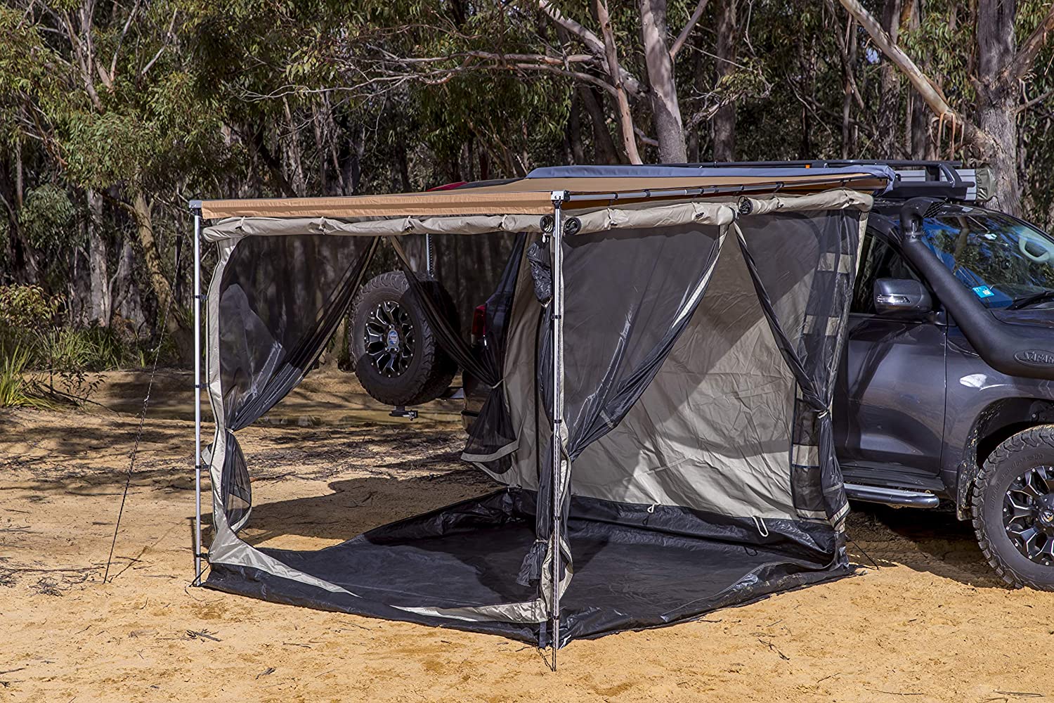 ARB 813108A Awning Room (Deluxe w/Floor 2500mm x 2500mm Heavy Duty) for ARB Awning 814101 or ARB4401A