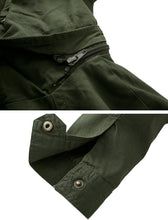 
                        
                          Load image into Gallery viewer, WenVen Women's Military Anorak Jacket Hoodie Lightweight Cotton Casual Coat - JOY2ESpree
                        
                      