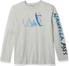 
                        
                          Muat gambar ke penampil Galeri, Nautica Men's Logo Graphic Long Sleeve T-Shirt - JOY2ESpree
                        
                      