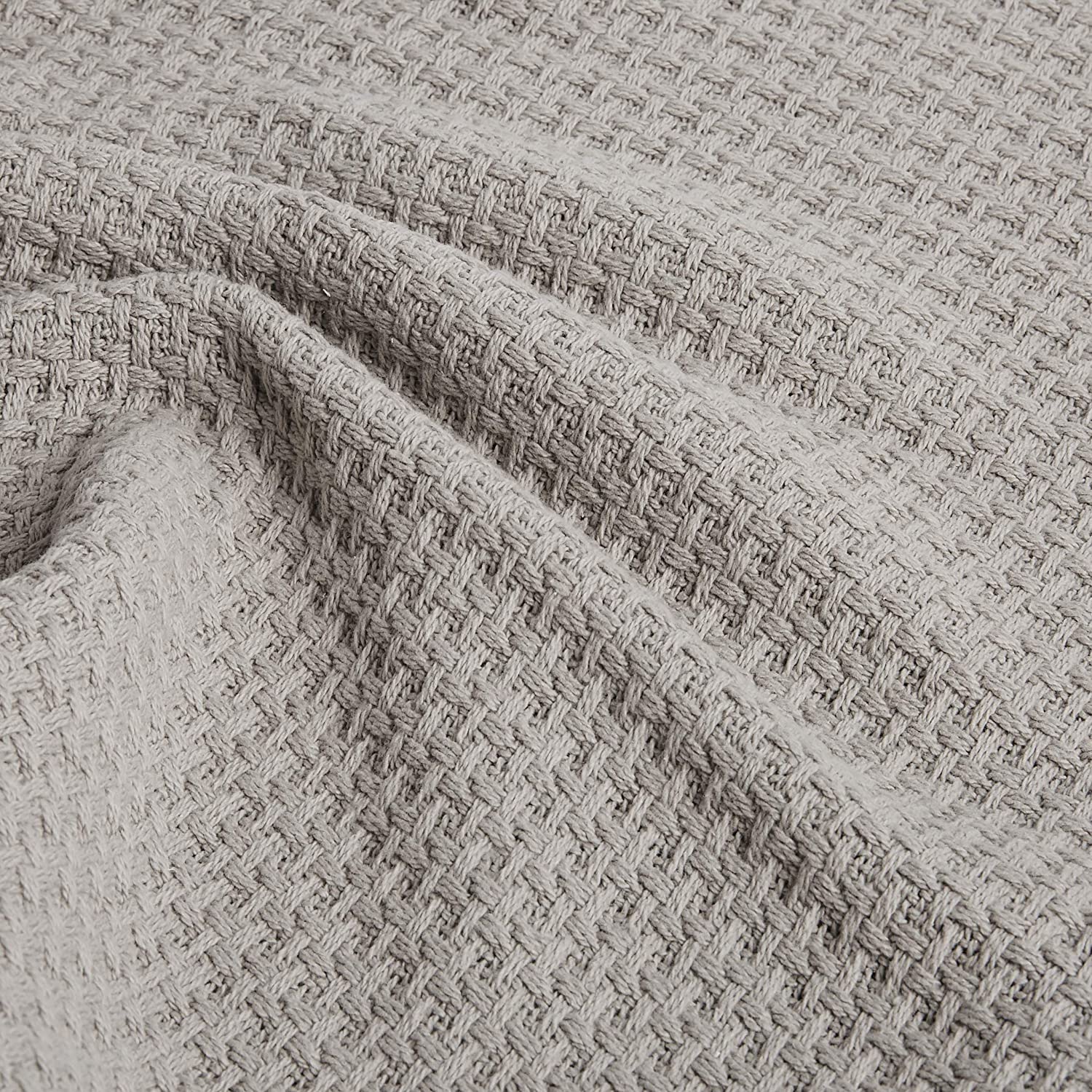 Tommy Bahama Bahama Coast Gray Cotton Blanket Pelicans