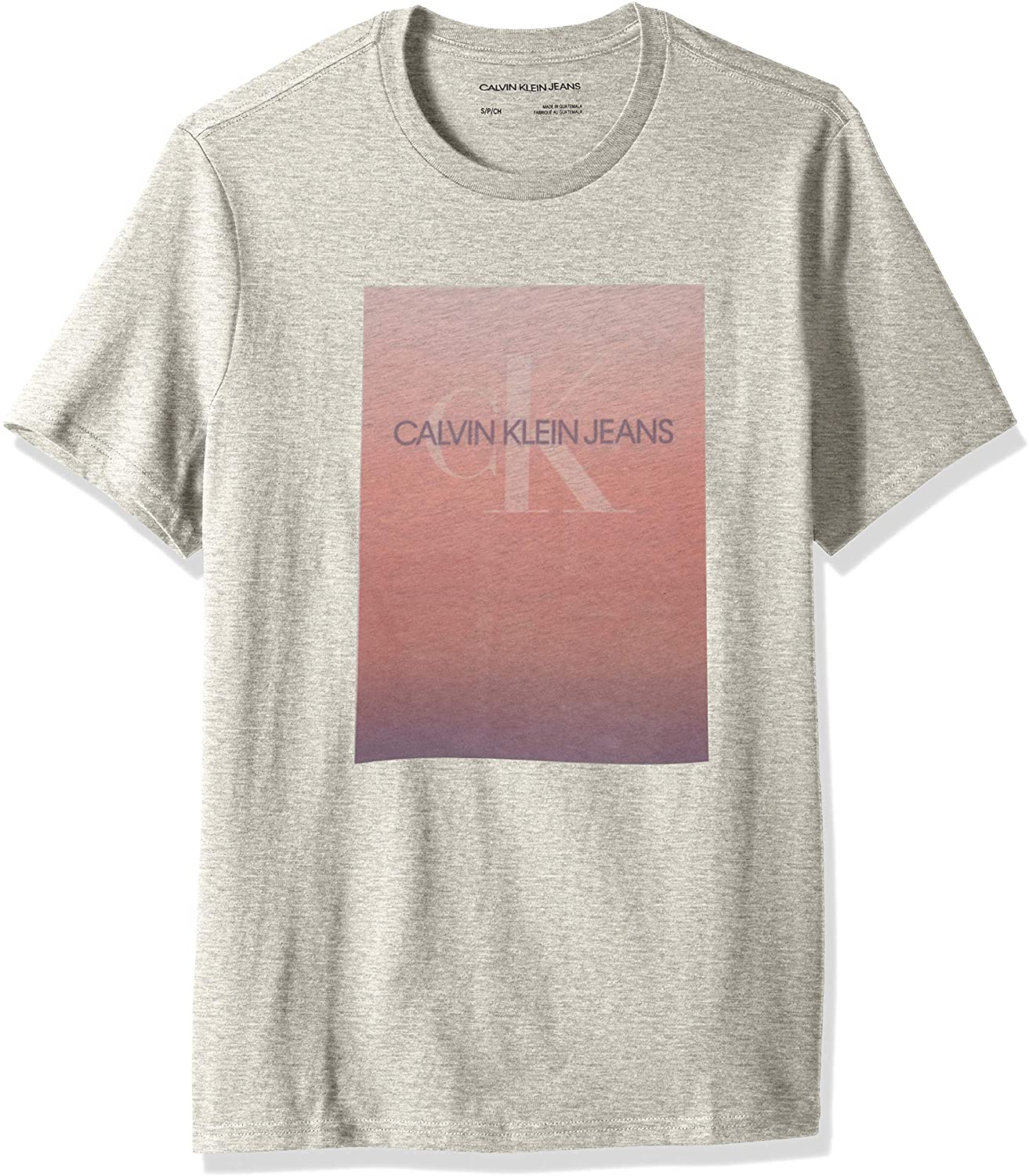 Calvin Klein Men's Short Sleeve Monogram Logo T-Shirt