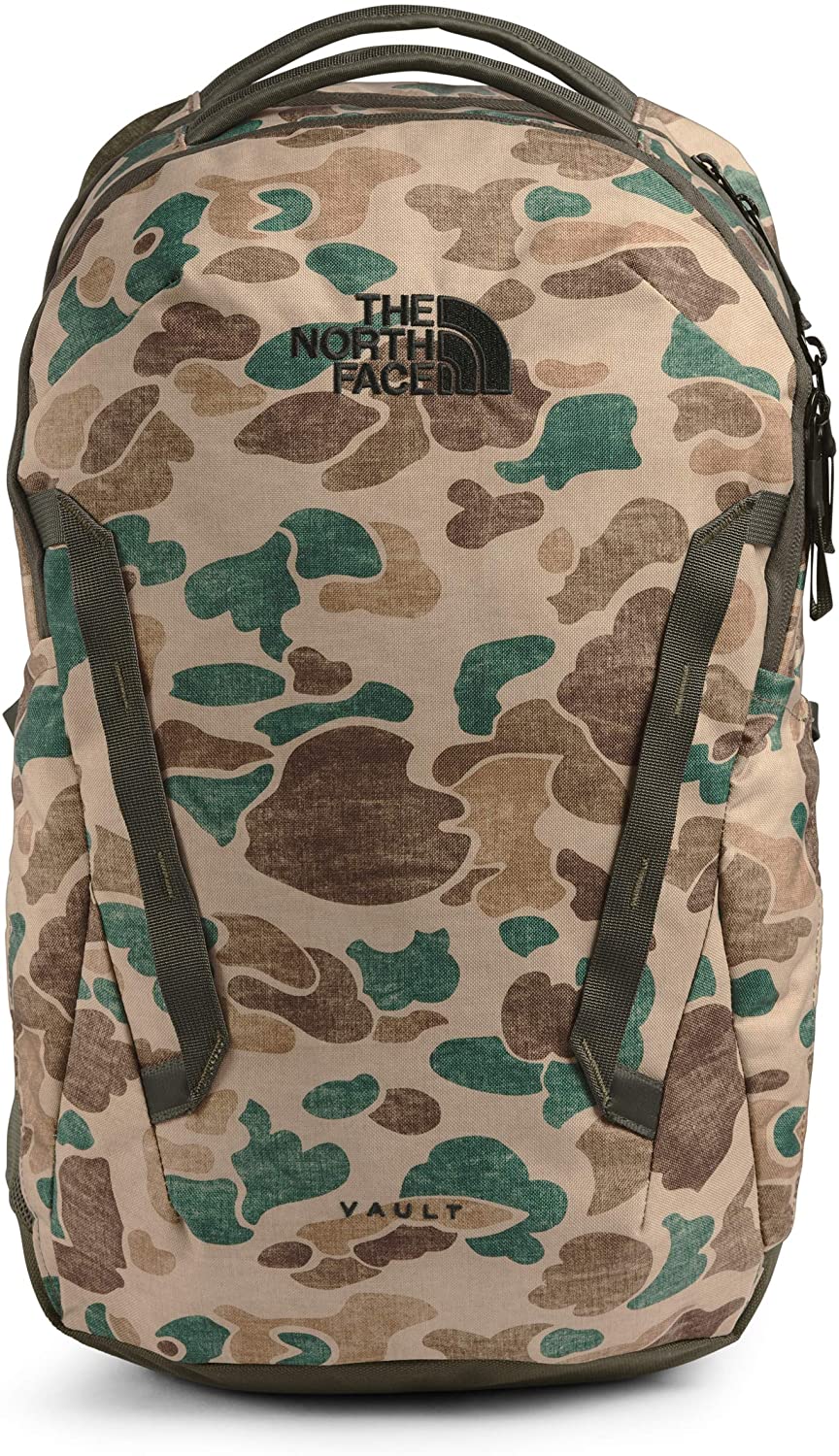 The North Face Vault Backpack, Moab Khaki/Asphalt Grey, One Size