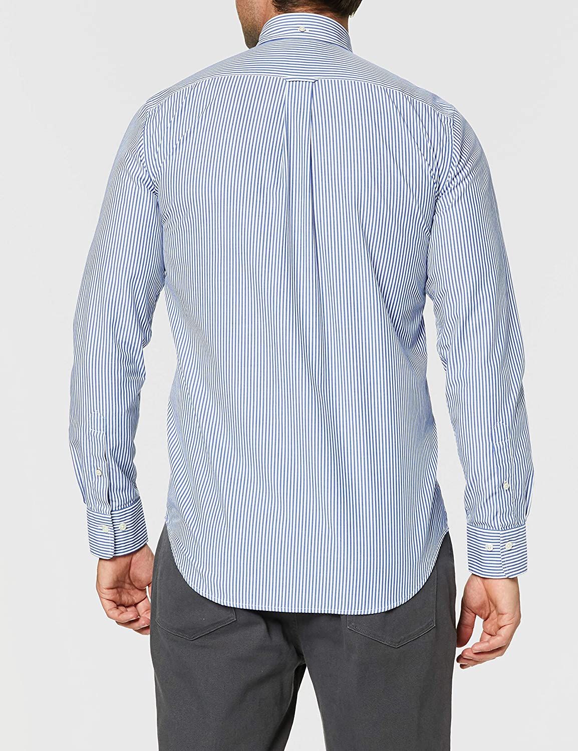 GANT Men's Classic Broadcloth Banker Stripe Shirt - JOY2ESpree