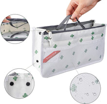 
                        
                          Muat gambar ke penampil Galeri, Vercord Updated Purse Handbag Organizer Insert Liner Bag in Bag 13 Pockets Purple Small
                        
                      
