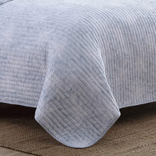 
                        
                          將圖片載入圖庫檢視器 Tommy Bahama | Makena Collection | Quilt Set - 100% Cotton, Ultra-Soft &amp; Breathable, Reversible Bedding with Matching Shams, Full/Queen, Blue
                        
                      