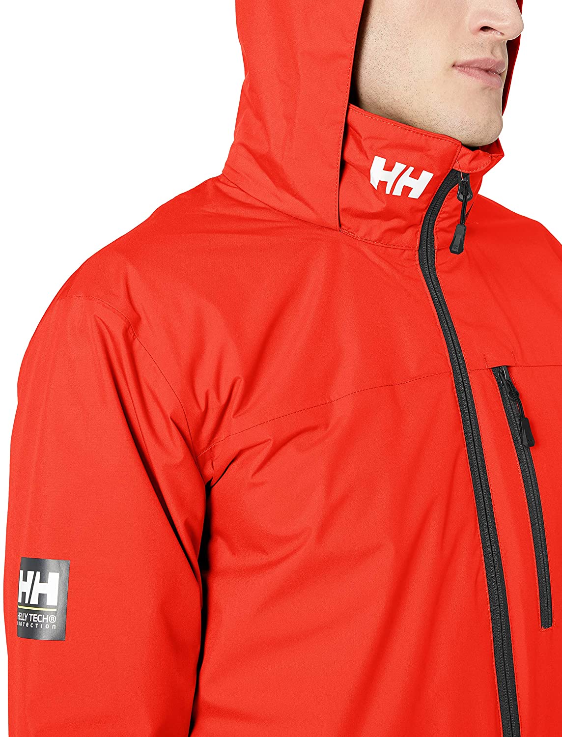 Helly-Hansen Mens Crew Hooded Waterproof Sailing Jacket