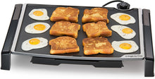 
                        
                          將圖片載入圖庫檢視器 Presto 07073 Electric Tilt-N-fold Griddle, 19", Black inch - JOY2ESpree
                        
                      