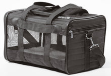 
                        
                          Load image into Gallery viewer, Sherpa Original Deluxe Airline Approved Pet Carrier, Medium, Black
                        
                      