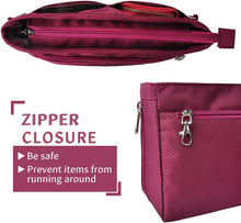 
                        
                          將圖片載入圖庫檢視器 Vercord Expandable Nylon Handbag Purse Organizer Insert Liner Shaper Bag
                        
                      