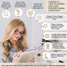 
                        
                          Cargar imagen en el visor de la galería, Law of Attraction Planner - Undated Deluxe Weekly, Monthly Planner
                        
                      