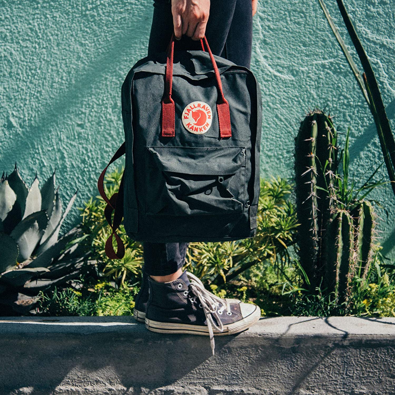 Fjallraven, Kanken Classic Backpack for Everyday, Ox Red